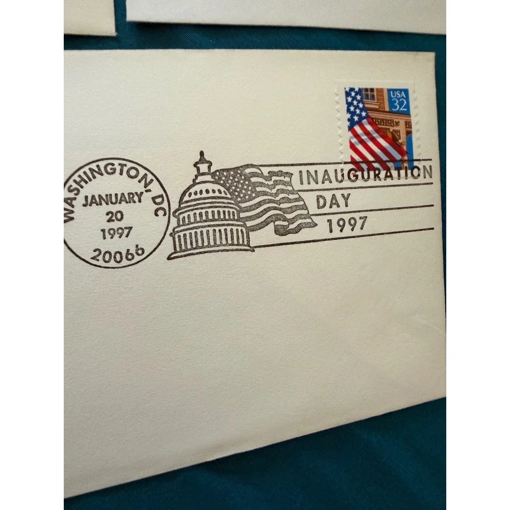 1997 USPS 53rd Presidential Inauguration Bill Clinton Al Gore Envelope Set